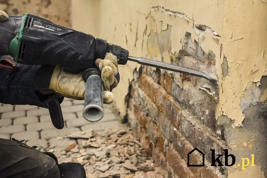 Skuwanie tynku - cennik