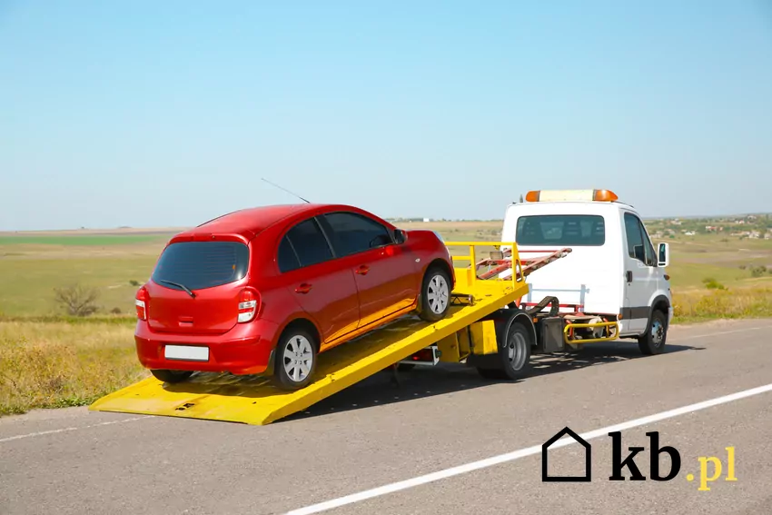 Holowanie samochodu osobowego - cennik