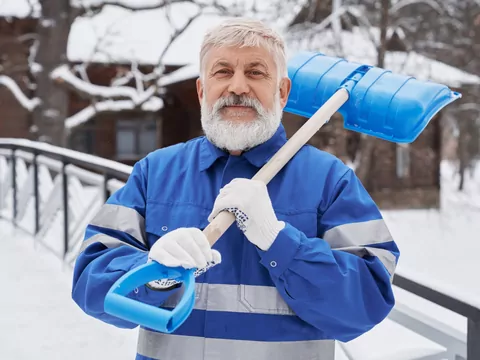 Ilustracja dla odśnieżanie boisk