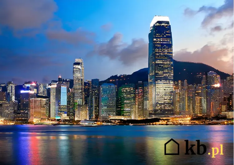 Hongkong nocą, wielki deweloper nie potrafił opracować planu restrukturyzacji