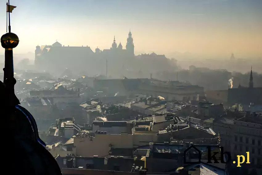 Zanieczyszczenie powietrza nad Krakowem