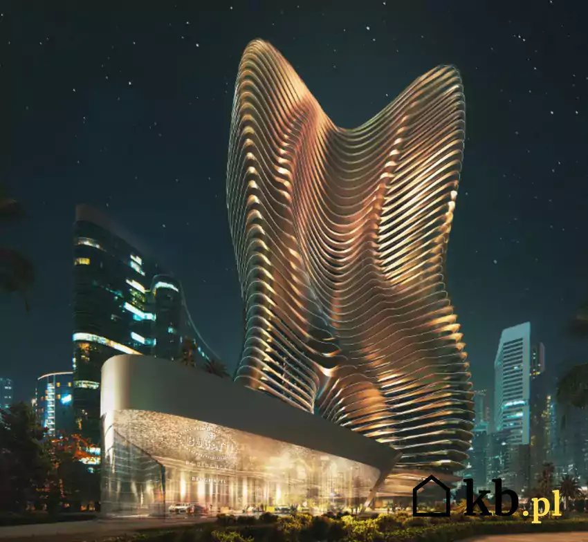 Projekt wieżowca Mercedes-Benz w Dubaju