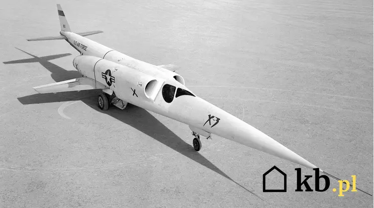 Douglas X-3 Stiletto - do niego podobna jest konstrukcja X-59
