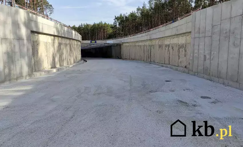 Tunel pod Świną w budowie