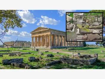 Ilustracja artykułu niesamowite odkrycie we włoskim paestum – archeolodzy trafili na dwie świątynie