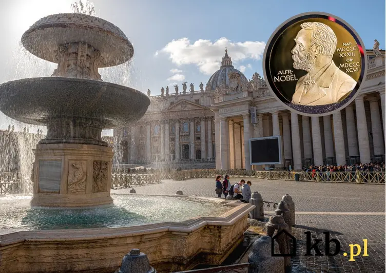 Plac Świętego Piotra w Watykanie oraz Pokojowa Nagroda Nobla