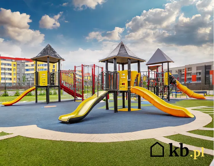 plac zabaw dla dzieci, zmiana zasad budowy powinna spodobać się mieszkańcom nowych osiedli