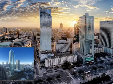 Niezrealizowany wieżowiec w Warszawie