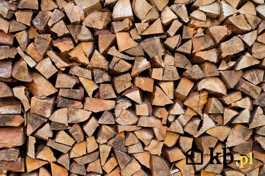 Drewno w trakcie sezonowania