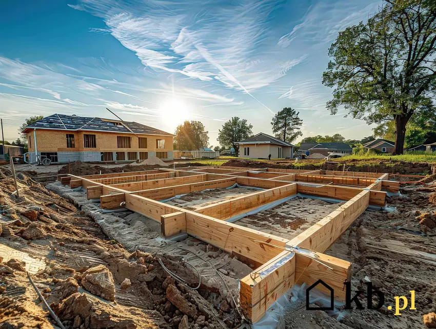 Warstwa masy bitumicznej chroni fundamenty przed wilgocią i stratami ciepła Izolacja termiczna fundamentów