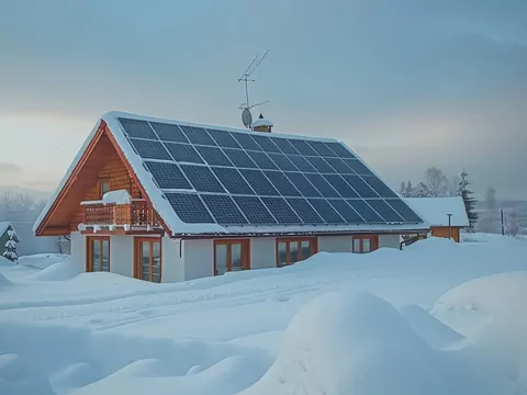 Jak działa fotowoltaika zimą?