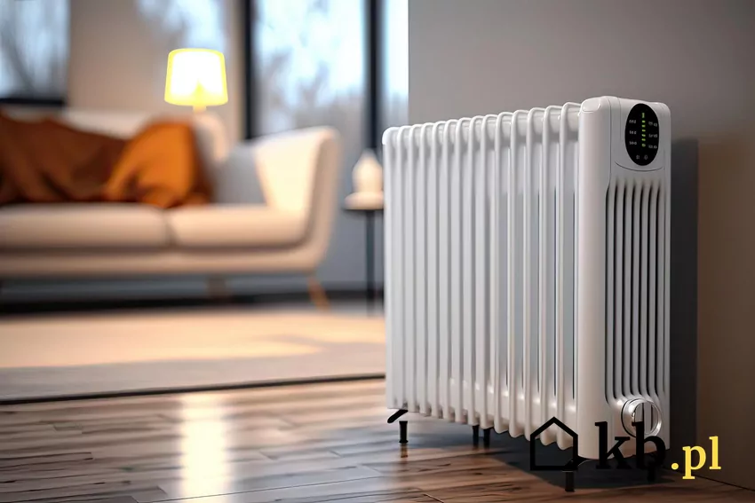 Grzejnik elektryczny w nowoczesnym wnętrzu – przykład prostego i estetycznego rozwiązania grzewczego Grzejnik elektryczny