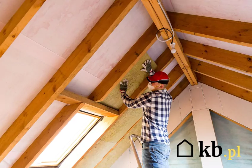 Ocieplanie poddasza wełną mineralną