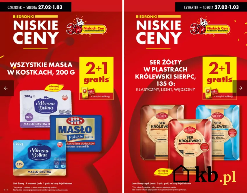 Gazetka promocyjna Biedronki