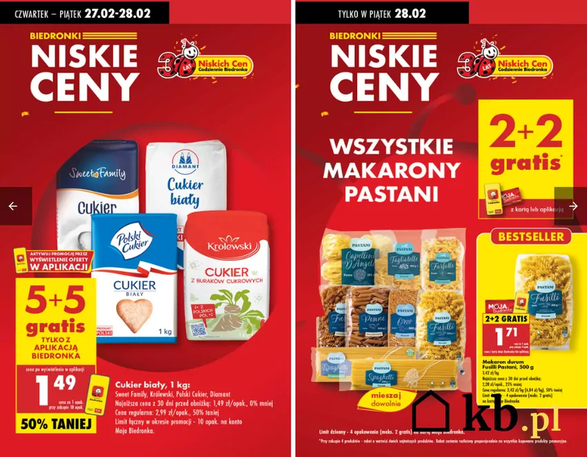 Gazetka promocyjna sklepu Biedronka