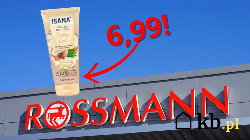 Rossmann - baner i balsam kokosowy