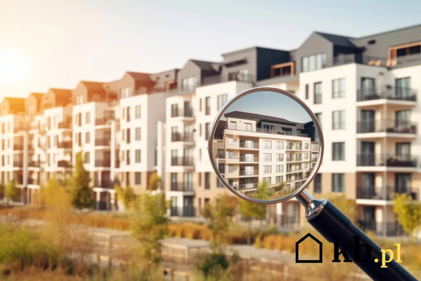 Najdroższe mieszkania są zlokalizowane w centrach dużych miast apartamentowce, lupa