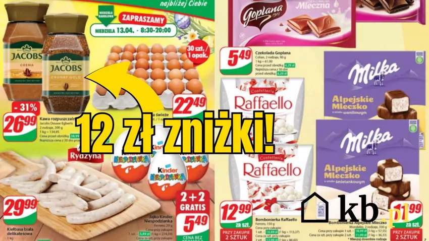 Kawa w promocji od 9 do 15 kwietnia - spiesz się! Gazetka promocyjna Dino