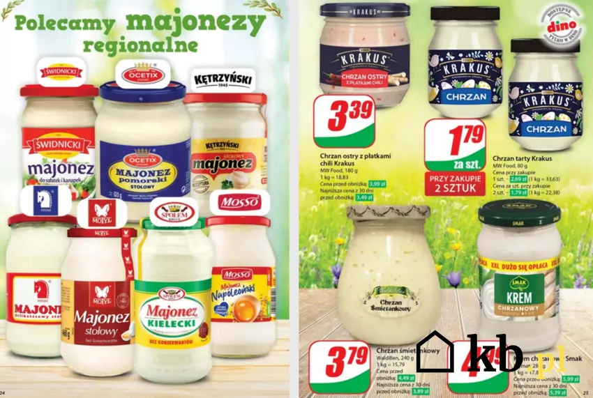 W Dino dużo produtów polskich marek na Wielkanoc Dino - gazetka