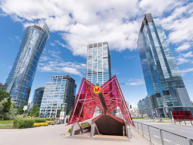 Nowe drapacze chmur w Warszawie