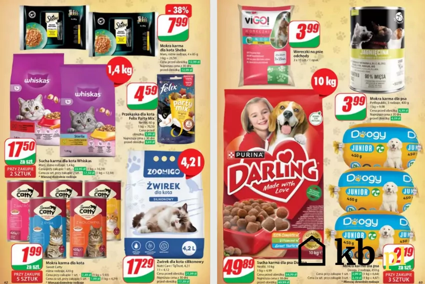 Duże promocje w Dino na m.in. przysmaki dla zwierząt Dino - gazetka