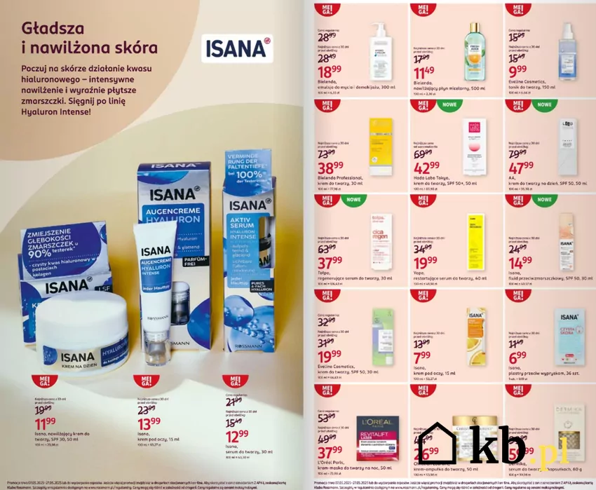 Na promocji w Rossmannie więcej kosmetyków z linii Hyaluron Intense Rossmann - gazetka