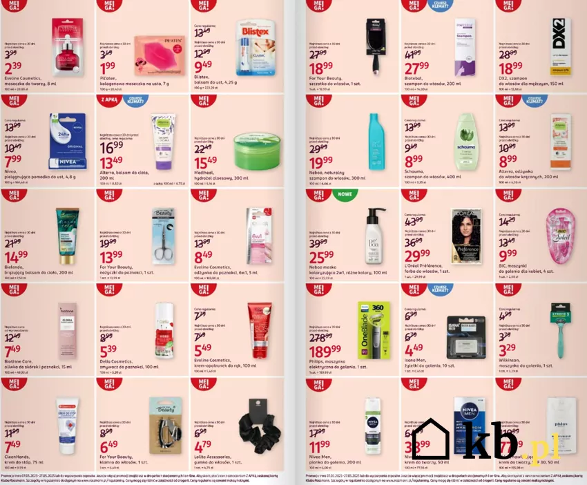 W Rossmannie duże obniżki cen kosmetyków do pielęgnacji Rossmann - gazetka
