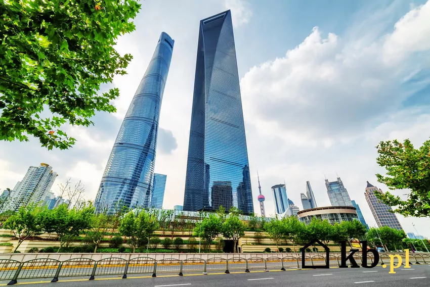 Obecnie najwyższym budynkiem w Chinach jest Shanghai Tower Shanghai Tower i Shanghai World Financial Center