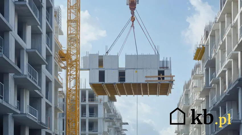 budowa bloku z prefabrykatów