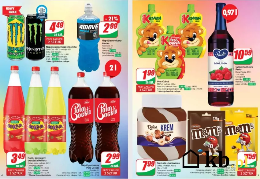 W Dino na promocji różne napoje - tylko do 27 maja Dino - gazetka