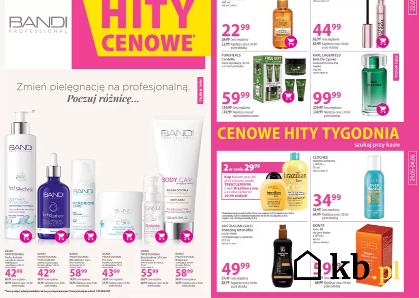 Popularne marki w Hebe - polecane produkty kupisz znacznie taniej! Hebe - gazetka