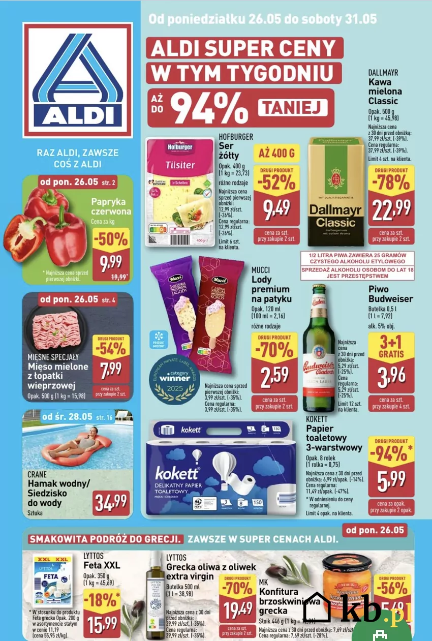 Warto się wybrać do Aldi, żeby kupić kawę w dobrej cenie Promocje w Aldi