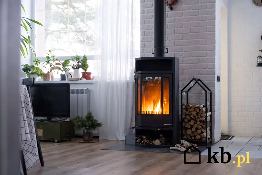 Nowoczesna koza grzewcza w domu