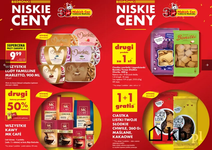 Duża promocja na wszystkie kawy KM Cafe w Biedronce - tylko do 7 czerwca Biedronka - gazetka