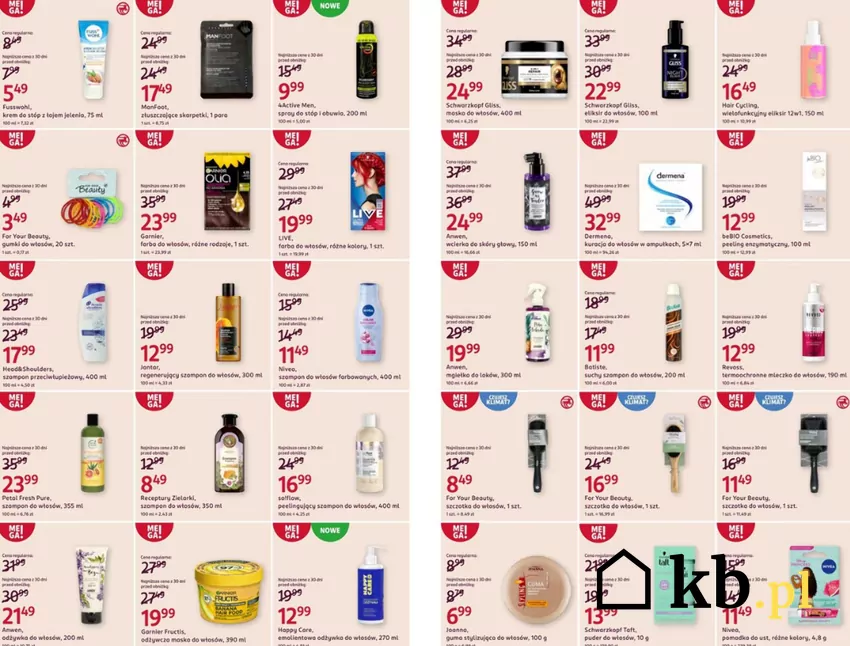Do 13 czerwca duże przeceny lubianych, markowych kosmetyków Rossmann - gazetka