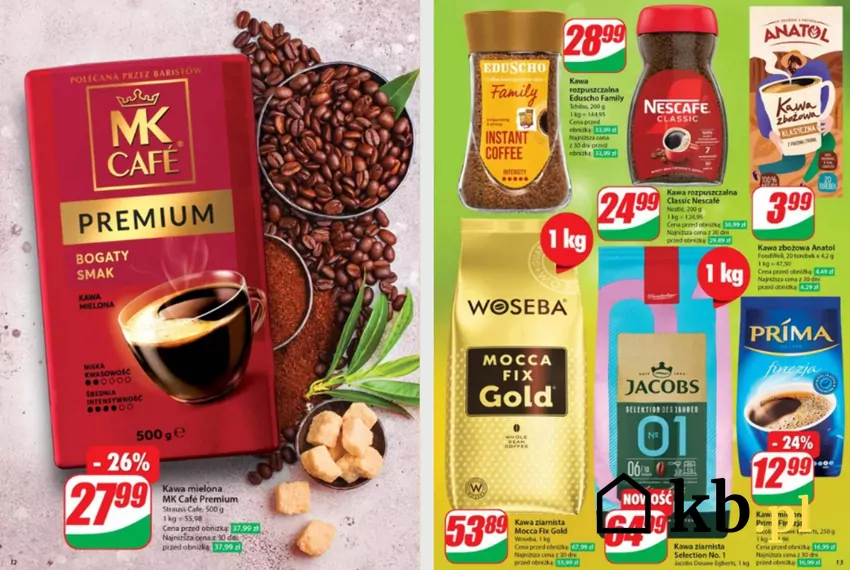 Do 10 czerwca w Dino kawy na promocji Dino - gazetka