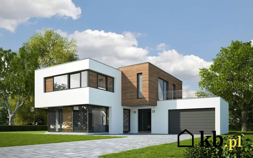 Nowoczesny, dobrze zaizolowany termicznie budynek jednorodzinny