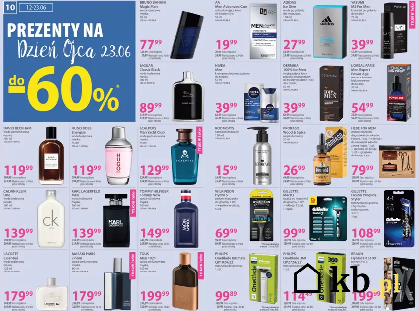 Mnóstwo zapachów na Dzień Ojca - tylko do 18 czerwca Hebe - gazetka