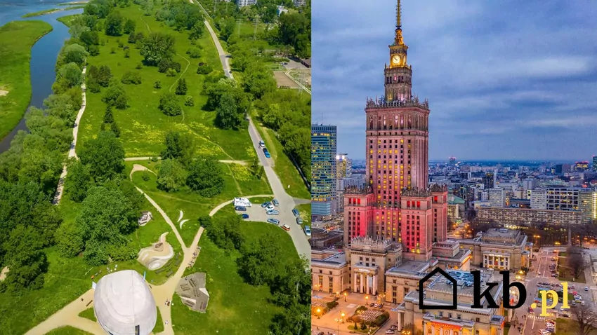 Warszawa i Park Golędzinów