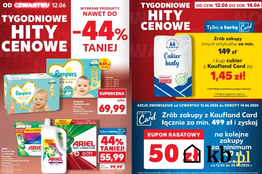 Mnóstwo produktów w Kauflandzie przecenionych nawet o 44% Kaufland - gazetka