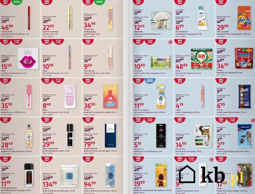 Kategoria Perfumeria i Dom - duże promocje w Rossmannie Gazetka Rossmanna