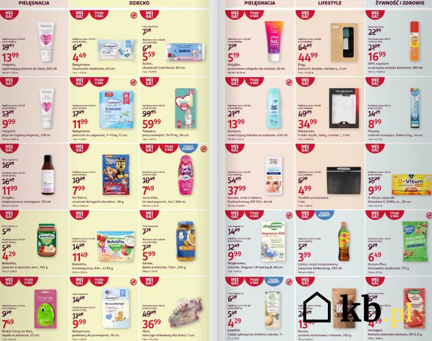 Do 30 czerwca w Rossmannie zniżki na m.in. produkty dla dzieci Gazetka Rossmanna
