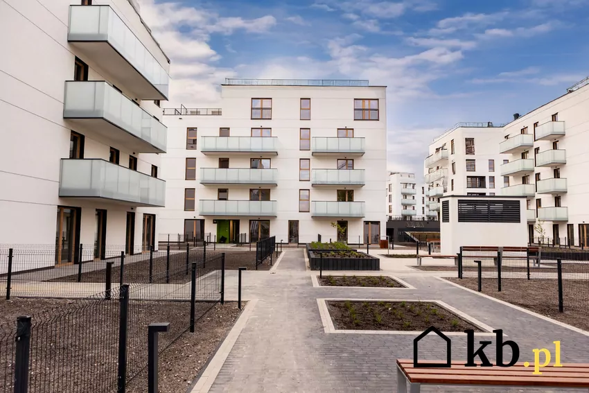 Nowoczesny apartamentowiec apartamentowiec