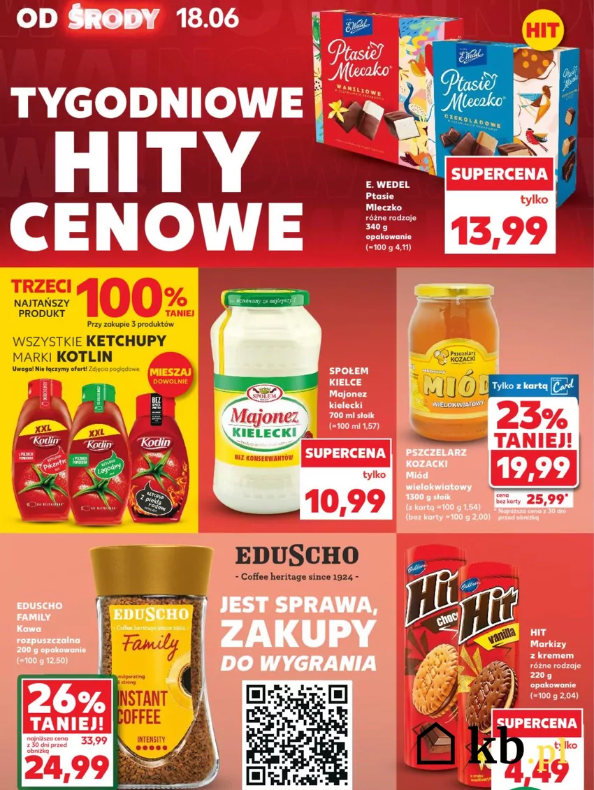 Ta kawa kosztuje niecałe 25 zl Promocja na kawę w Kauflandzie