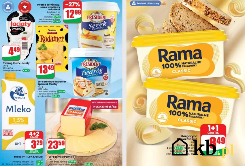 W Dino dużo produktów "gratis" Dino - gazetka
