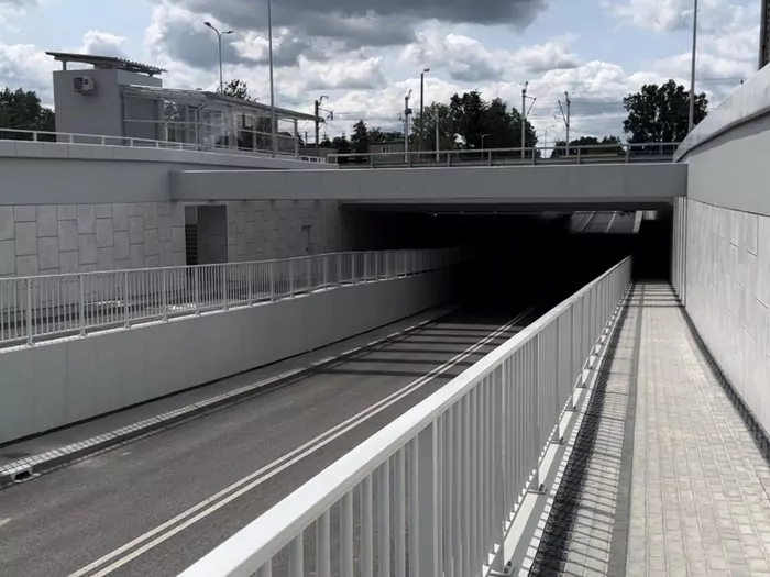 Otwarcie tunelu w Sulejówku