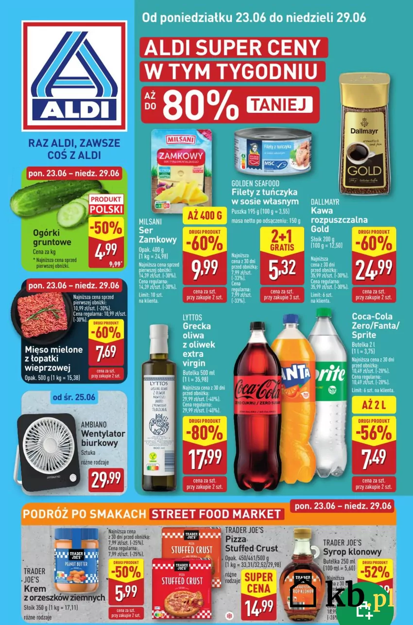 Za 200 g kawy rozpuszczalnej zapłacisz niecałe 25 zł Promocja w Aldi