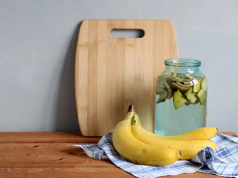 Naturalny nawóz ze skórki banana