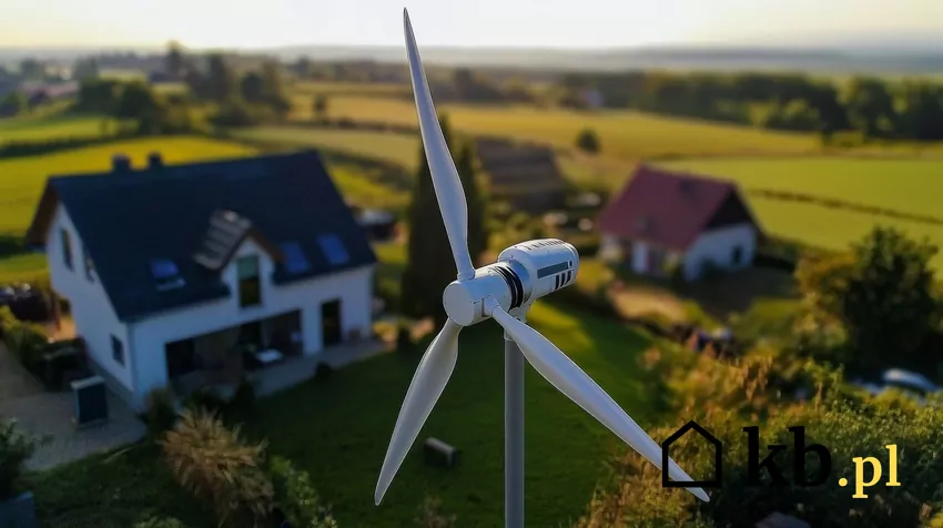 Małe turbiny wiatrowe mogą zaspokoić część zapotrzebowania na energię elektryczną w gospodarstwie domowym mała turbina wiatrowa, domy