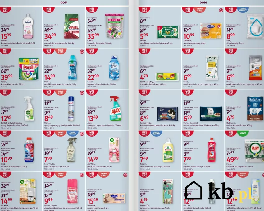 Chemia gospodarcza w Rossmannie - taniej nawet do 50% Gazetka Rossmanna